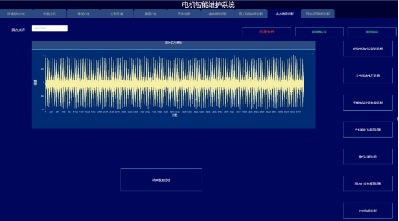 振动监测波形界面图
