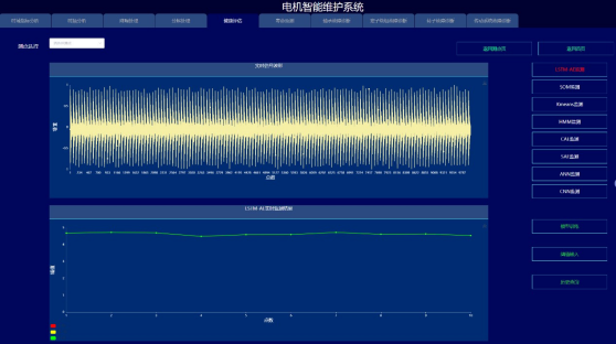 电机健康量化评估与在线监测